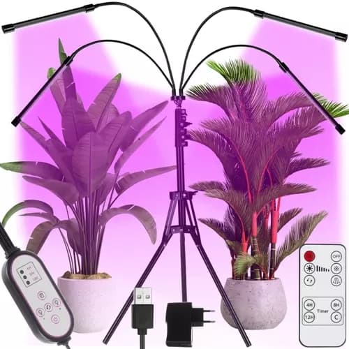 Lampe 20 LED 4stk. for plantevekst Gardlov 19388