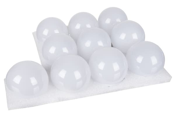 LED-lampor till spegeln/sminkbordet - 10 st.