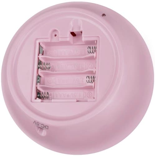 Nattlampe med projektor - rosa LP16859