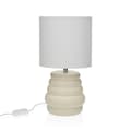 Miniatyrbild 1 av 2: Bordslampa Versa Beige Keramik 40 W 17 x 32,2 cm