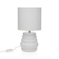 Miniatyrbild 1 av 2: Bordslampa Versa Vit Keramik 40 W 17 x 32,2 cm