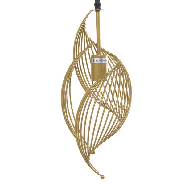 Loftslampe Alexandra House Living Gylden Metal 60 W 16 x 40 x 16 cm