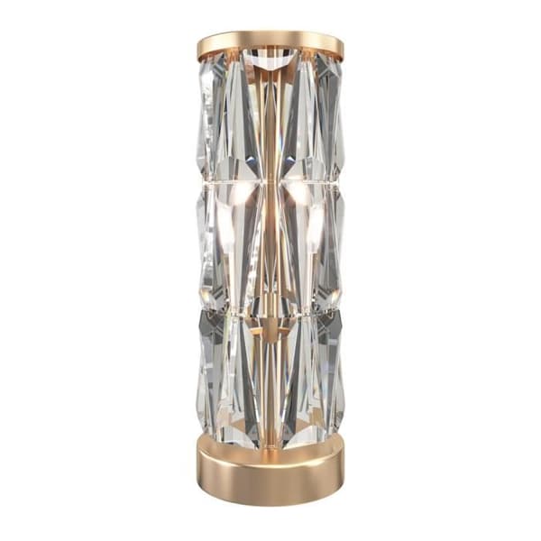 Maytoni Puntes Modern bordslampa i guldglas Guld, Transparent