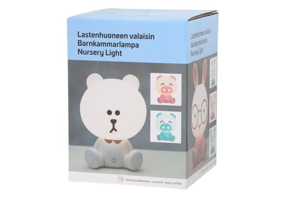 Finnlumor Lastenhuoneen valaisin nalle