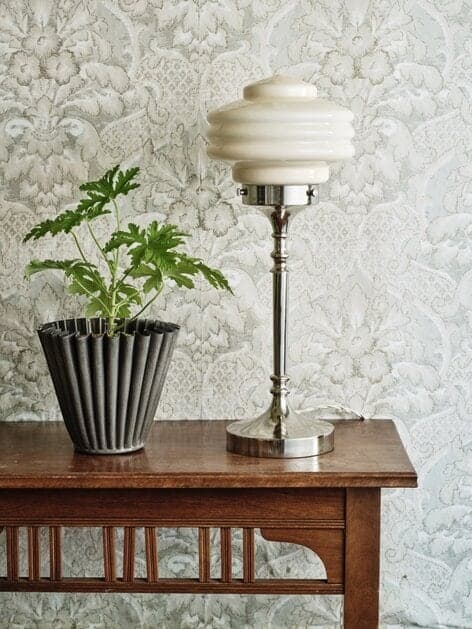 Bordslampa Valter Nickel/Opal Beige