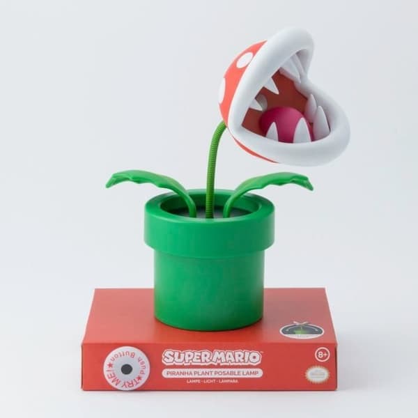 SUPER MARIO - MINI PIRANHA PLANT - LAMPA - PROVA MIG PALADONE PP7449NNV2