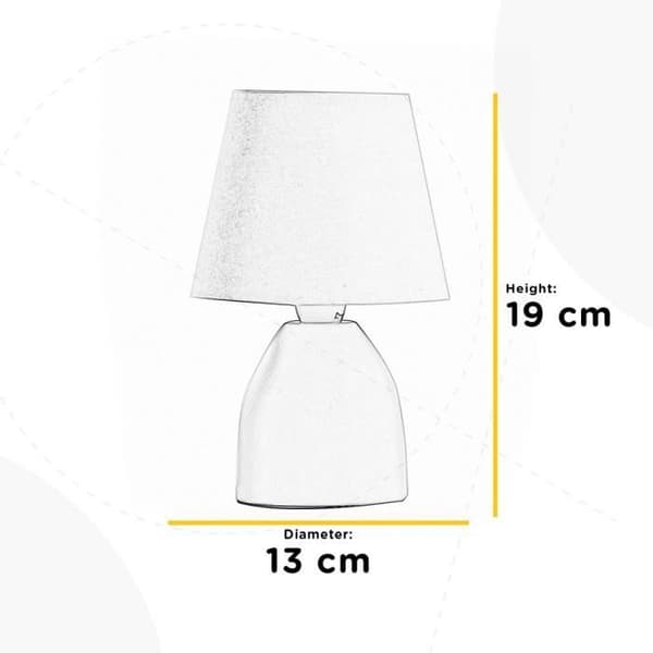 Onli NANO Bordslampa Med Rund Konisk Skärm Rosa