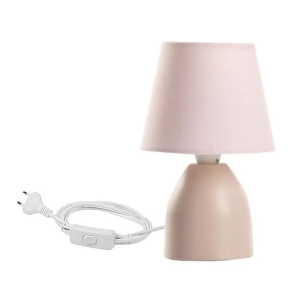 Onli NANO Bordslampa Med Rund Konisk Skärm Rosa