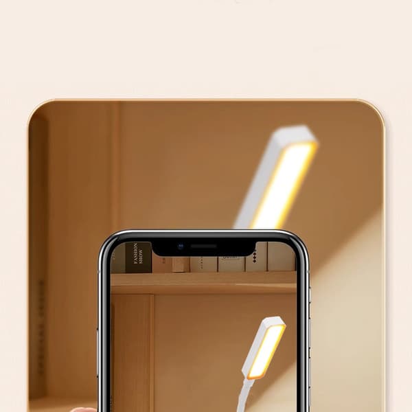 INF Bøjelig læselampe med clips - 10 LED-pærer 0