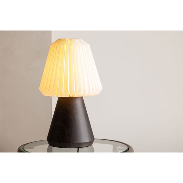 Fjällen bordslampa brun.