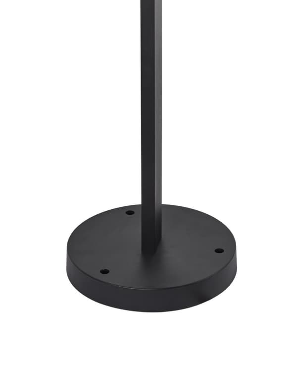 Pollarlampa Svart Aluminium 105 cm Stiglampa Utomhus Trädgårdsbelysning Modern Design