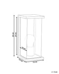 Miniatyrbilde 3 av 7: Utendørs Vegglampe Svart Lampe Metall Aluminium Syntetisk Materiale Matte Moderne Design Terrasse Hage