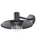 Miniatyrbilde 5 av 7: Utendørs Vegglampe Svart lampe Metall Aluminium Syntetisk Materiale Matte Moderne Design Terrasse Hage