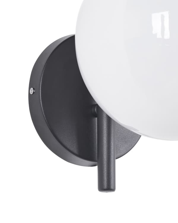 Utendørs Vegglampe Svart Lampe Metall Aluminium Syntetisk Materiale Matte Moderne Design Terrasse Hage