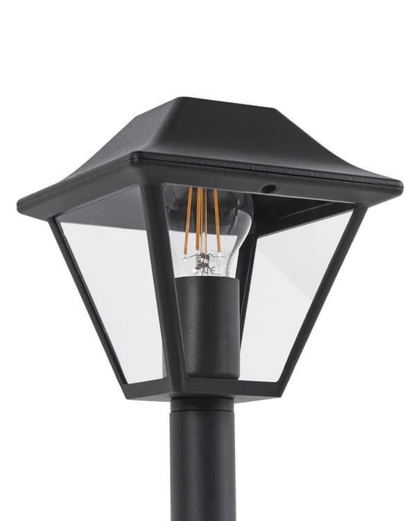 Pollare Svart Aluminium 94 cm Stiglampa Utomhus Trädgårdsbelysning Modern Design