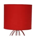 Miniatyrbillede 3 af 3: Bordlampe Versa Mila Rød 20 x 36 cm Metal