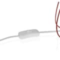 Miniatyrbillede 2 af 3: Bordlampe Versa Mila Rød 20 x 36 cm Metal