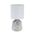 Miniatyrbillede 1 af 2: Bordlampe Versa Sort Keramik 12,5 x 24,5 x 12,5 cm