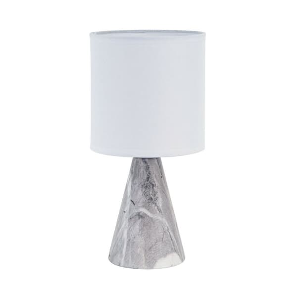 Bordlampe Versa Sort Keramik 12,5 x 25,5 x 12,5 cm