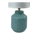 Miniatyrbillede 2 af 2: Bordlampe Versa Lizzy Blå Keramik 13 x 26,5 x 10 cm