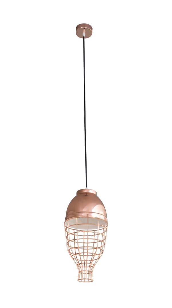 LUCY LAMPE (01) FI 20 X 21 CM KOBBER