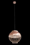 Miniatyrbild 2 av 4: LUCY LAMPA (02) FI 30 X 12 CM KOPPAR