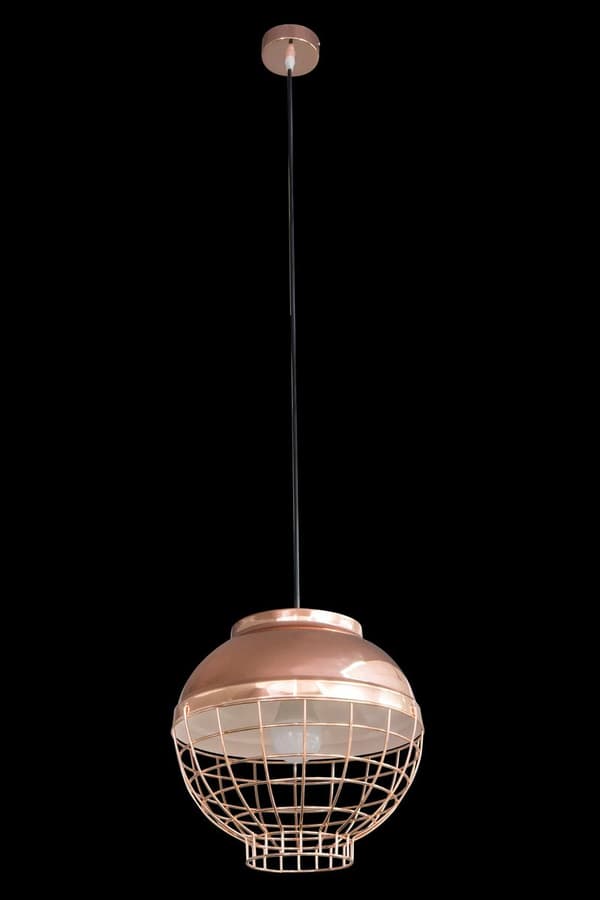 LUCY LAMPA (02) FI 30 X 12 CM KOPPAR