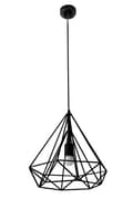 Miniatyrbillede 2 af 3: TRÅDLAMPE (03) FI 36 X 62 CM SØLV