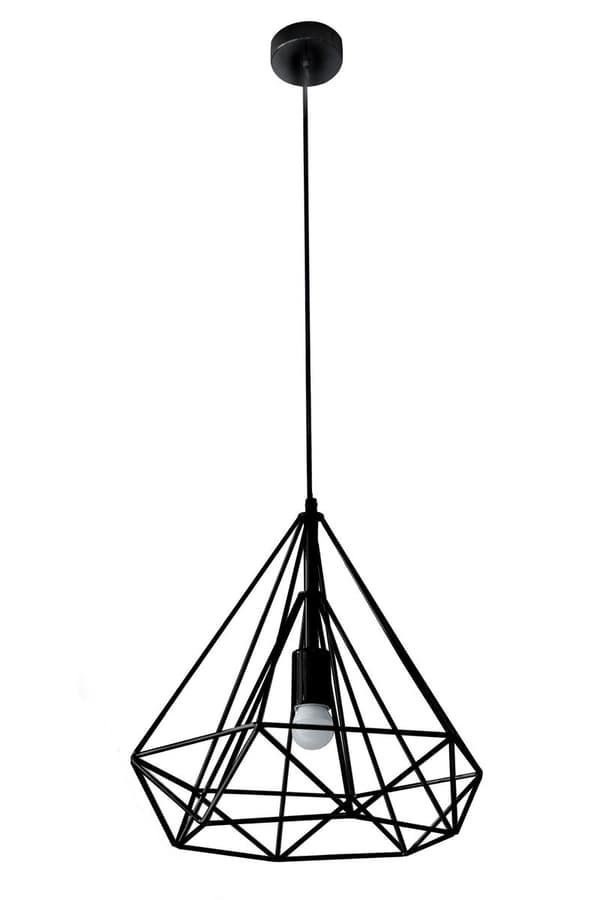 TRÅDLAMPE (03) FI 36 X 62 CM SØLV