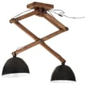 Miniatyrbild 2 av 2: Taklampa 25 W svart 29x18x85 cm E27