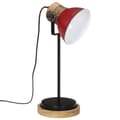 Miniatyrbild 2 av 2: Skrivbordslampa 25 W nött röd 17x17x50 cm E27