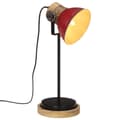 Miniatyrbild 1 av 2: Skrivbordslampa 25 W nött röd 17x17x50 cm E27