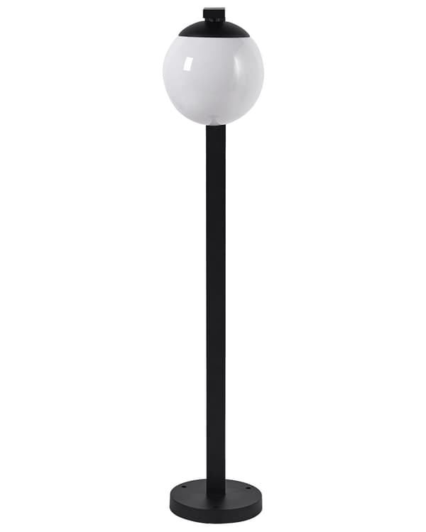 Havelampe Sort H 105 cm Udendørs Pullert Lampe LED lys Sokkelampe Langs Indkørsel Bedlampe Belysning
