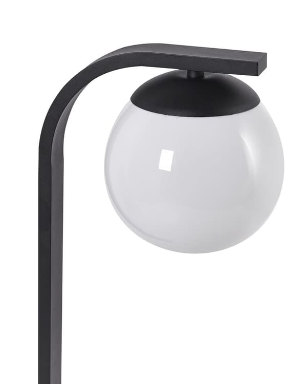 Havelampe Sort H 105 cm Udendørs Pullert Lampe LED lys Sokkelampe Langs Indkørsel Bedlampe Belysning