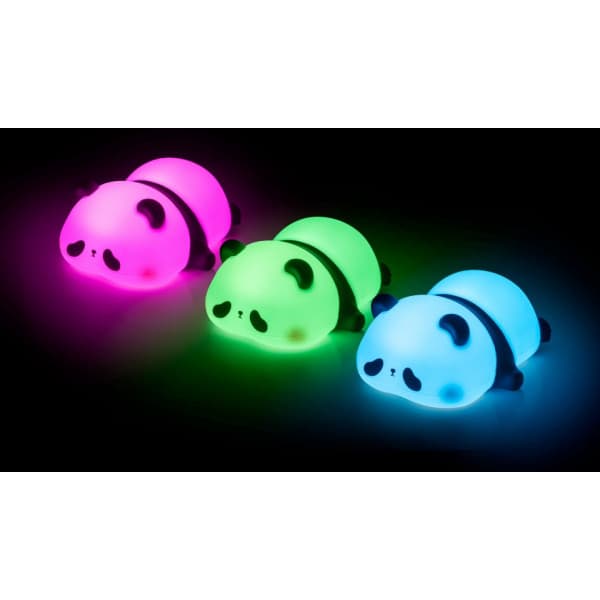 Pandavalaisin, ladattava, lämmin valkoinen ja RGB
