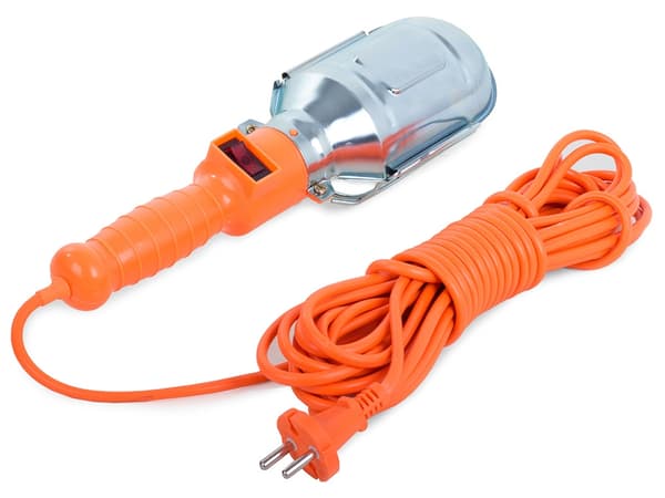 Verkstad Lampa med Krok - 5m