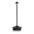 Miniatyrbillede 2 af 7: Sort bordlampe med 3 lysstyrkeniveauer og touch-kontrol