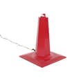 Miniatyrbillede 3 af 11: Gadelampe DKD Home Decor Hvid Rød Metal 30 x 30 x 180 cm