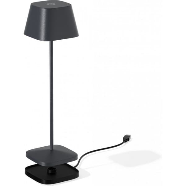 Enne Bella uppladdningsbar bordslampa, svart