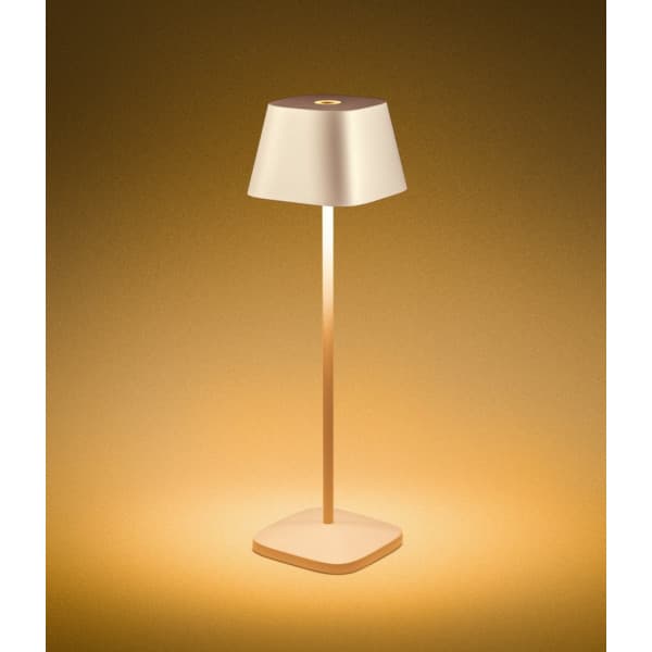 Enne Bella laddningsbar bordslampa, vit