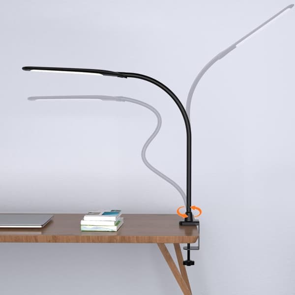 LED bordslampa, svart