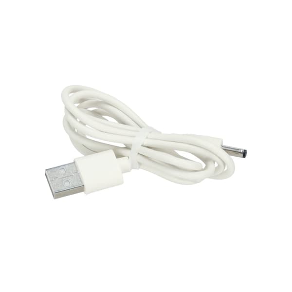 Silikonenatlampe til børn, USB batteridrevet, hvid RGB, kat liggende