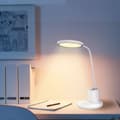 Miniatyrbillede 2 af 4: LED skolebordslampe med tre farver lys til at arbejde med en container