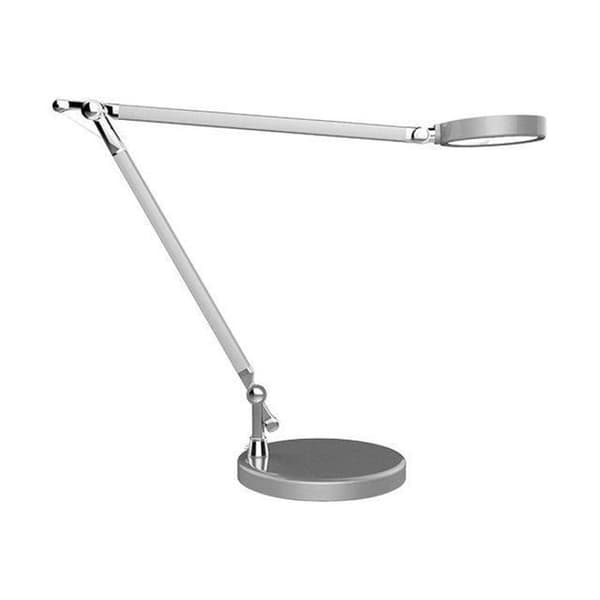 Unilux SENZA 2 LED skrivbordslampa 5 W LED klass A+ 3000-6500 K metallgrå, krom