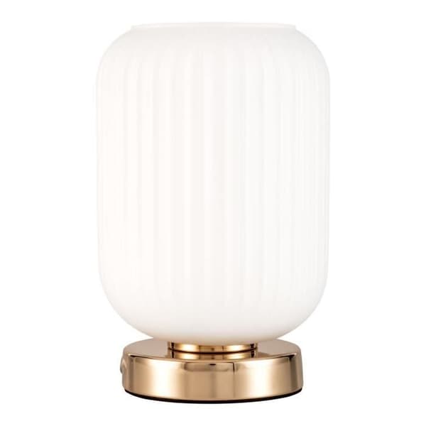 Bordslampa Pauleen Noble Purity E27 - vit/champagneguld - 20W/230V