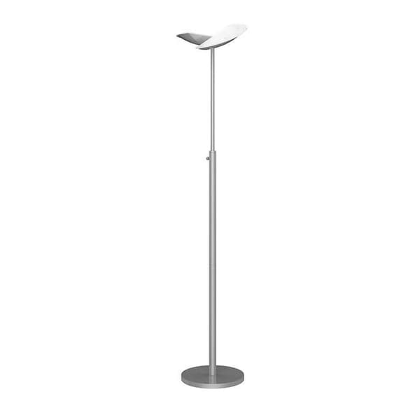 UNILUX Zelux metallgrå LED-golvlampa, 180 cm - 400100711