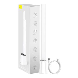 Sammenfoldelig skrivebordslampe Baseus Smart Eye genopladelig (hvid)