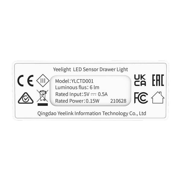 Yeelight LED-tunnistinlaatikkovalo (4kpl)