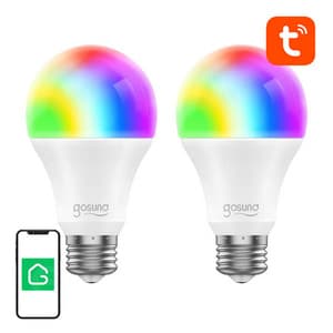 Smart Bulb WiFi RGB LED Gosund WB4-2 E27 (2-pak) Tuya