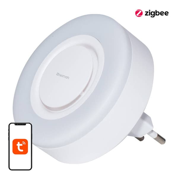 Heiman HS2RNL-E Tuya smart ZigBee ljus och signalförstärkare